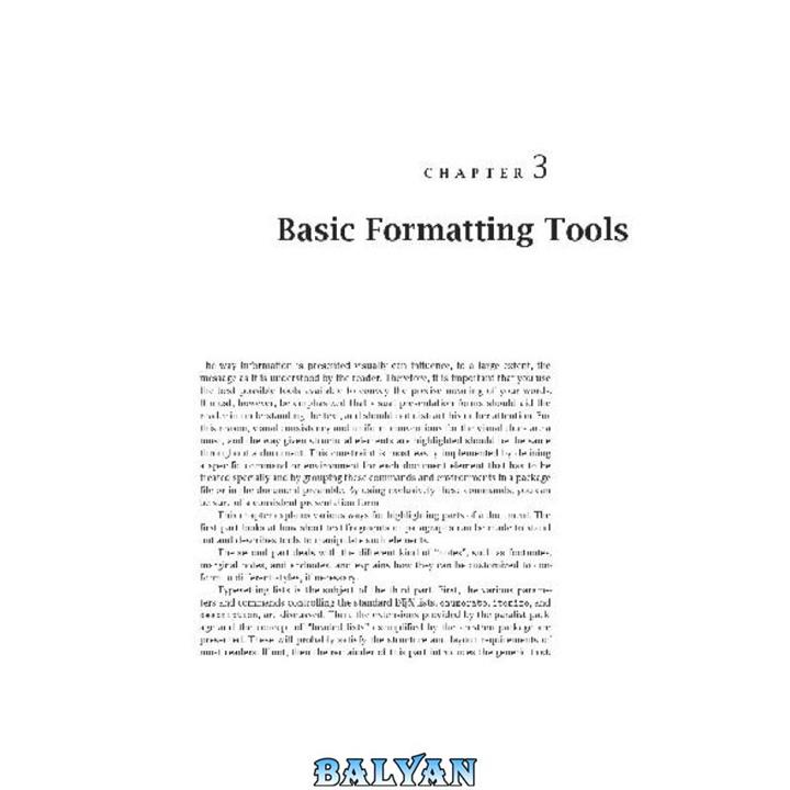 دانلود کتاب The LaTeX companion, chapter 3 only (Basic formatting tools)